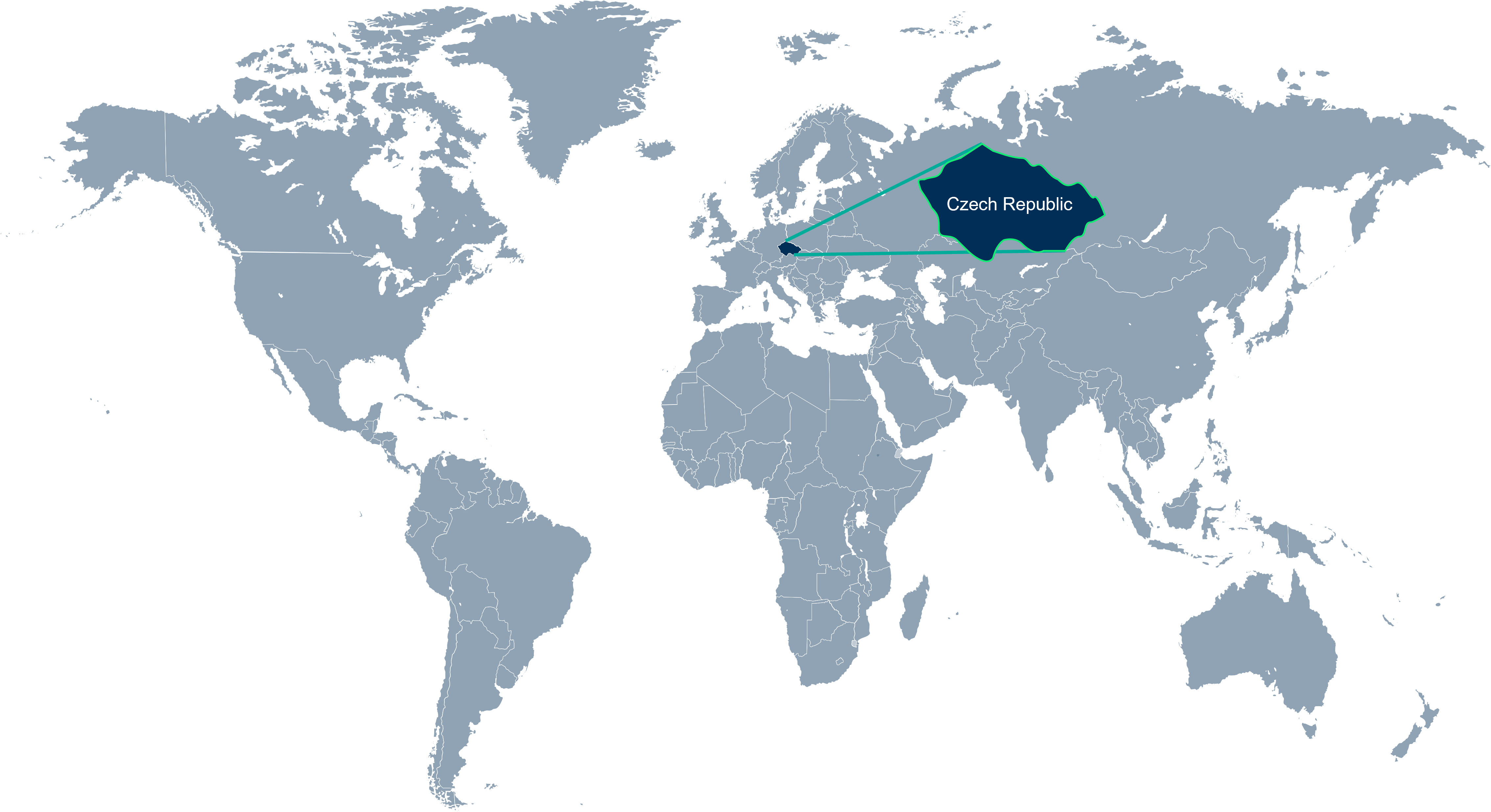 Champion Users Map Czech Republic