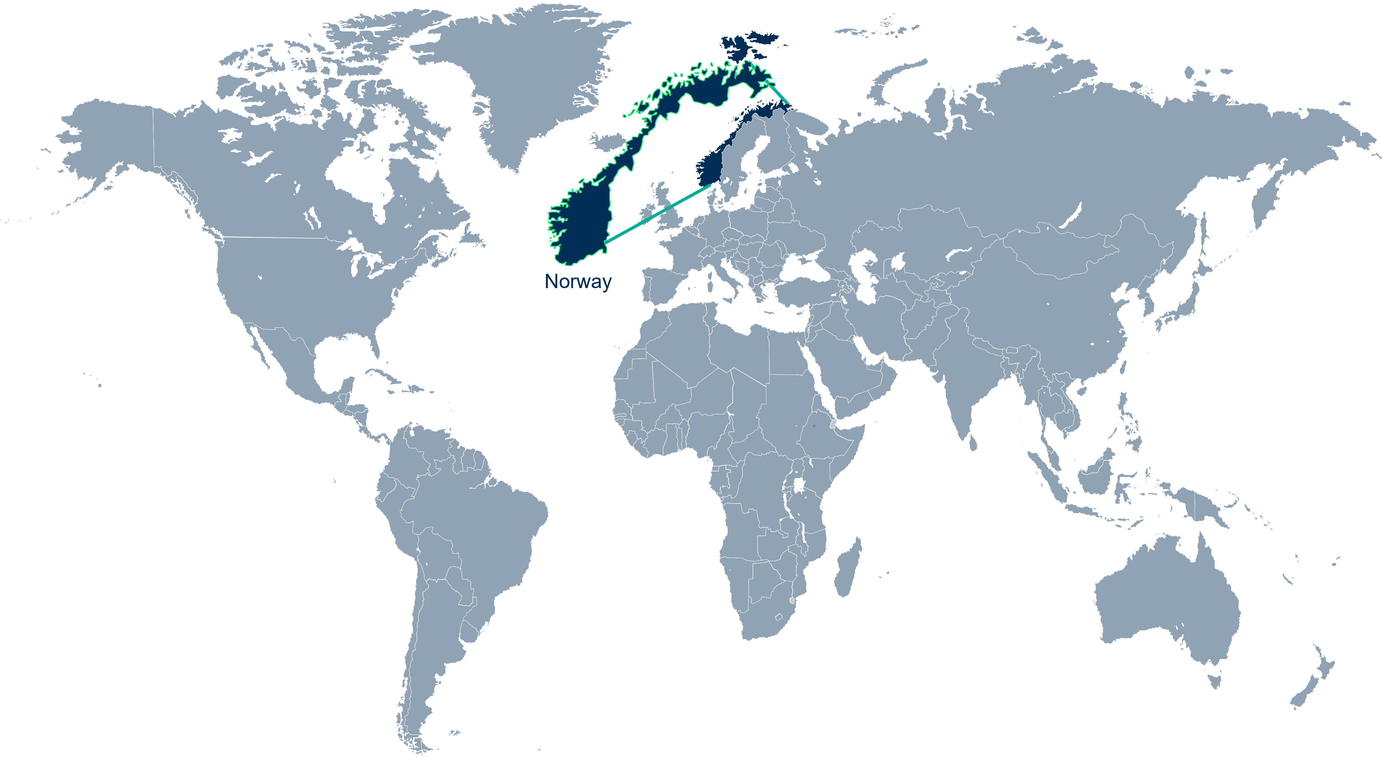 Champion Users Map Norway